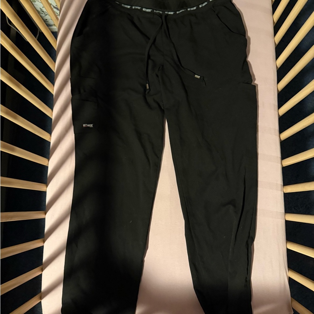 Grey's Anatomy Black Straight Leg Pants